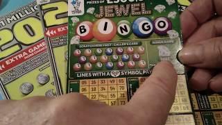 Wow!..Scratchcard Friday..New 20X Yellow cards..Jewel Bingo..Instant LOTTO..Super 7's