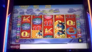 Kickin' Ass slot bonus win at Valley Forge Casino.