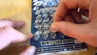 NEW! $180,000 WHITE ICE 8'S $10 SCRATCH OFF FROM WASHINGTON LOTTERY, GET $40 FREE!