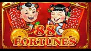 88 Fortunes min bet bonus win Venetian Las Vegas
