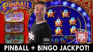 ⋆ Slots ⋆ High Limit Pinball + BINGO JACKPOT + Brian ZipLines on SLOTZILLA in DT Vegas at Plaza Casi