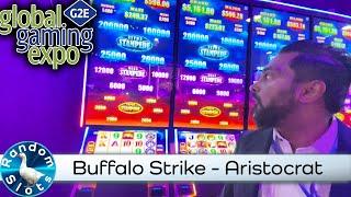 Buffalo Strike Slot Machine by Aristocrat at #G2E2022