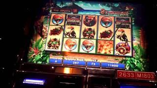 Krakatoa Bonus Win on Penny Slot at Sands Casino