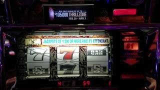 DOUBLE JACKPOT 777 •LIVE PLAY• Slot Machine Max Bet 100$ Quick LOSE
