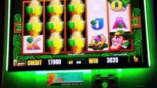 Wild Lepre'coins Brand New Slot Machine Bonus Game BIG WIN