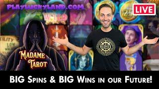 ⋆ Slots ⋆ BIG Spins & BIG Wins on Madame Tarot ⋆ Slots ⋆ PlayLuckyland.com