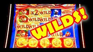 SO MANY WILDS ON THE NEW LION DANCE!!! -- New Slot Machine Video @ Virgin Casino