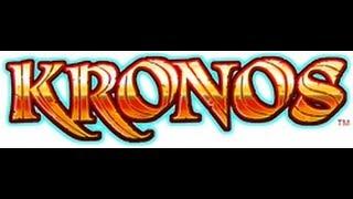 WMS - Kronos : 100 free spins Bonus on a  $1.00 bet