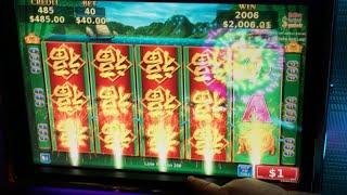 • $40/Bet HAND PAY!! - China Shores •  Slot Play at Cosmo in Vegas