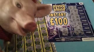 It's..Scratchcard Thursday..£25.00 worth cards..£20,00 Green..Instant £100..Red Hot 7"s.Xmas Advent.