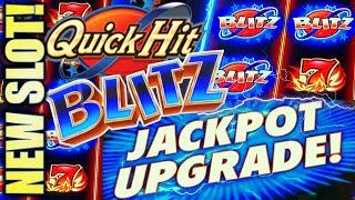 •UPGRADE THOSE JACKPOTS!• NEW QUICK HIT BLITZ (WILD RED 7s) Slot Machine Bonus Win! (SG)