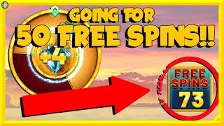 Gambling for 50 FREE SPINS on Lion Thunder! ALL or NOTHING!