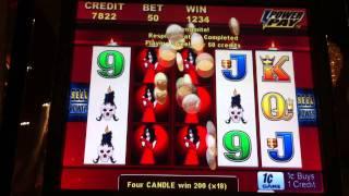 Aristocrat Wicked Winnings II - Slot Machine Win - 4 Candle Hit - Parx Casino, Bensalem, PA