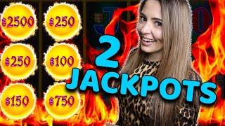 MEGA ORB!!! 2 JACKPOTS on DRAGON LINK Up To $125/SPIN in LAS VEGAS!
