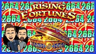 How to WIN on RISING FORTUNES Slot Machine with the Palm Springs Spinners!