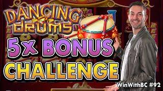 ⋆ Slots ⋆ Dancing Drums ⋆ Slots ⋆ 5X Bonus Challenge!