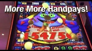 HANDPAYS!  More More Handpays on More More Chillis Slot Machine