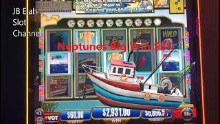 The HUNT FOR NEPTUNE'S GOLD $$$ Big Win JB Elah Slot Channel Choctaw VGT How To YouTube USA