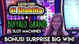 Buffalo Grand Slot Machine! SURPRISE! BIG WIN!!
