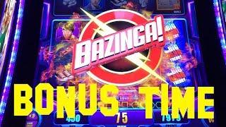 Big Bang Theory Jackpot Multiverse 2 BONUS ROUNDS Live Play max bet Slot Machine