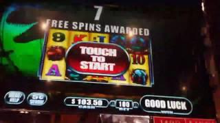 High limit Humpday #5! Big Rex slot machine $5 bet bonus! Extra bonus clip