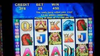 Treasure King Slot Machine Bonus - Free Spins Win