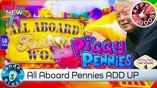 ⋆ Slots ⋆️ New ⋆ Slots ⋆ Piggy Pennies All Aboard Slot Machine Big Bonus