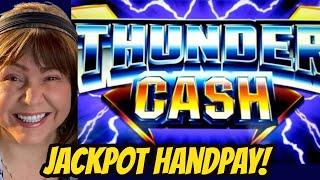 Last Spin Jackpot Handpay! Thunder Cash