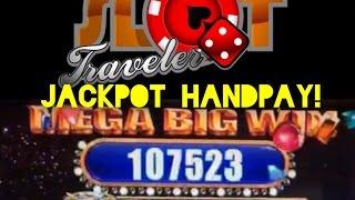 ☆☆MEGA WIN!! Jackpot HandPay #1☆☆ ♠ SlotTraveler ♠