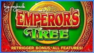 Emperor's Tree Slot - MAX BET BONUS! ALL FEATURES!!
