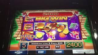 Press Your Luck Slot Machine Bonus - Free Spins