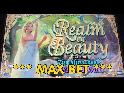 IGT / GTECH - Realm of Beauty!  Max Bet!