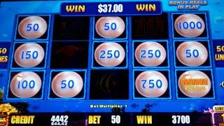 Magic Pearl Lightning Link Slot Machine Bonus + Hold & Spin Feature - 6 Free Games, Nice Win