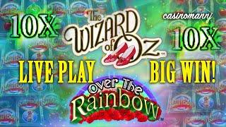 BIG WIN! - WIZARD OF OZ - OVER THE RAINBOW! More, More, More!!! - Casinomannj