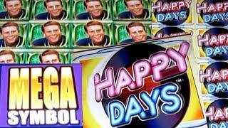 HAPPY DAYS - WMS Gaming - Scientific Games - Max Bet! - New Play!