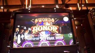 Swords of Honor Bonus Win at The Sands Casino at Bethlehem