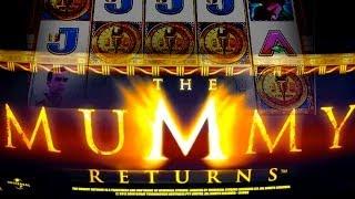 Aristocrat *NEW* - The Mummy Returns - *NICE WIN* - Slot Machine Bonus