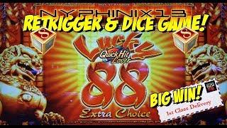 •NEW DELIVERY• ARISTOCRAT LUCKY 88 EXTRA CHOICE Slot Bonues BIG WIN!!