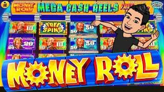 •SUPER BONUS RUN!• ROLLIN W/ MONEY ROLL! MEGA CASH REELS Slot Machine Bonus INCREDIBLE TECHNOLOGIES