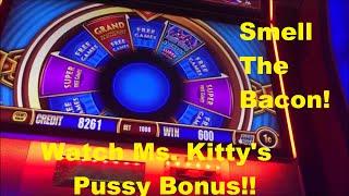 Ms. Kitty Bacon Wrapped Titties Mega Bonus Win