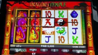 Dragon's Temple*Double or Nothing*Max Bet*Bonus*