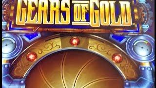 "Gears of Gold" *live play* (base game bonuses)
