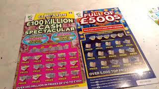 Wow!..What a Scratchcard Game tonight..FULL of 500's..LUCKY FORTUNE..TRIPLE 7..PAY OUT..