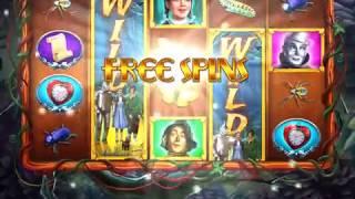 WIZARD OF OZ: DEEP INTO THE FOREST Video Slot Game with an "EPIC WIN" FREE SPIN BONUS