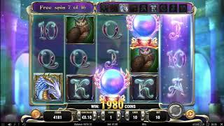 Rise Of Merlin - Free Spins BIG WIN!