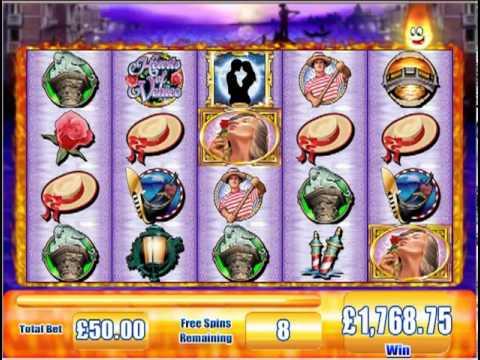 £2225.00 Big Win (187.91 X STAKE) HEARTS OF VENICE™ SLOT GAME AT JACKPOT PARTY