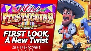 Wild Fiesta'Coins Slot - First Look, New Twist on Lepre'Coins type game