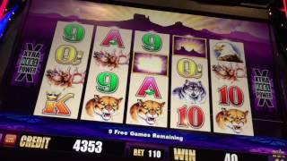 Buffalo Slot Machine ~ FREE SPIN BONUS!!!!!! • DJ BIZICK'S SLOT CHANNEL