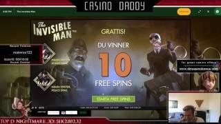 MEGA WIN DOUBLE BONUS! - The Invisible Man - Casinodaddy