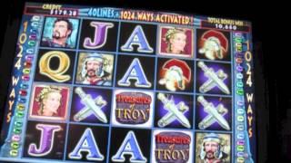 Throwback Thursday! Treasures Of Troy Slot Machine Bonus-Max Bet